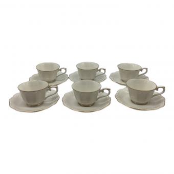Noritake (ノリタケ) カップ&ソーサー 6Pセット