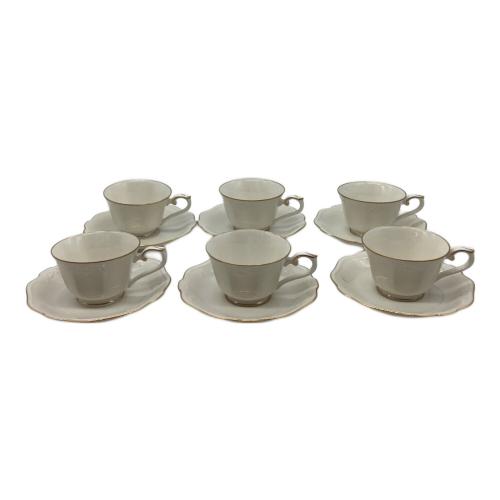 Noritake (ノリタケ) カップ&ソーサー 6Pセット
