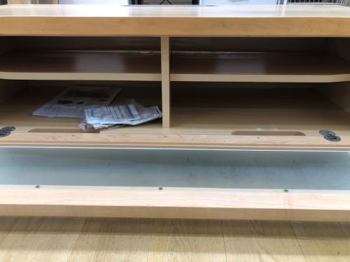 テレビ台 ナチュラル  1枚扉　マテリア　3140ＴＶメープマル