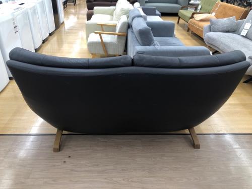 karimoku (カリモク) 2人掛けソファー ダークブラウン 215 ZU4612 総革