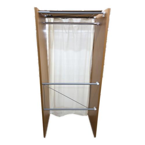 カーテン付きクローゼット ナチュラル