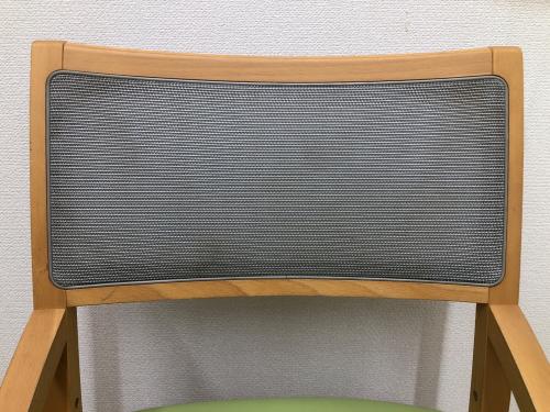 karimoku (カリモク)ずっとサポートファミリー デスクチェア ナチュラル×グリーン XT2401