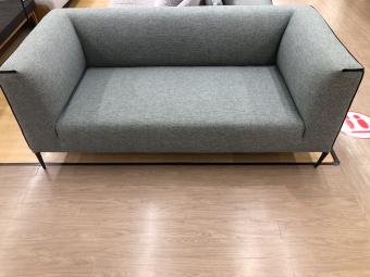 songdream (ソングドリーム) 2人掛けソファー グレー 112 ファブリック