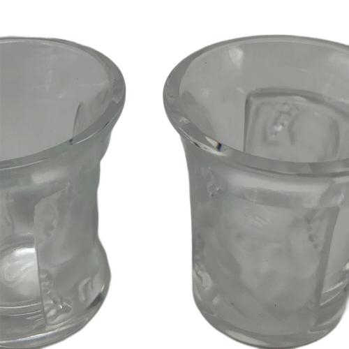 【トレファク イオンモール常滑店】LALIQUEのショットグラス2Pセットです! LALIQUE (ラリック) レリーフショットグラス 2Pセット｜トレファクONLINE