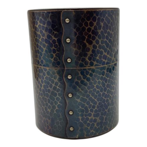 富貴堂 (フウキドウ) 茶筒 ※共箱の蓋裏に記念刻印有