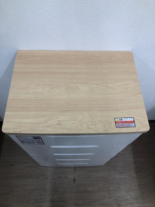 IRIS OHYAMA (アイリスオーヤマ) 収納BOX ナチュラル×ホワイト 5枚扉 HG-555