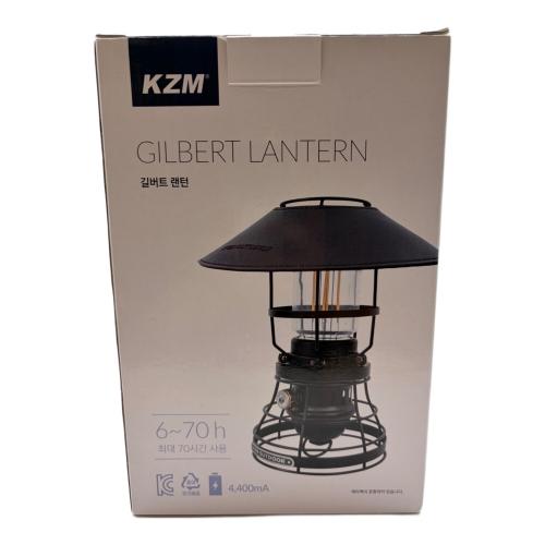 KZM OUTDOOR (カズミアウトドア) GILBERT LANTERN LEDランタン KZM‐K21T3O02 PSE適合製品 専用ランプシェード付