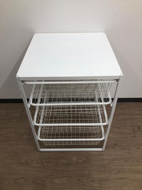 IKEA (イケア) ラック ホワイト 4段ワイヤー引き出し JONAXEL