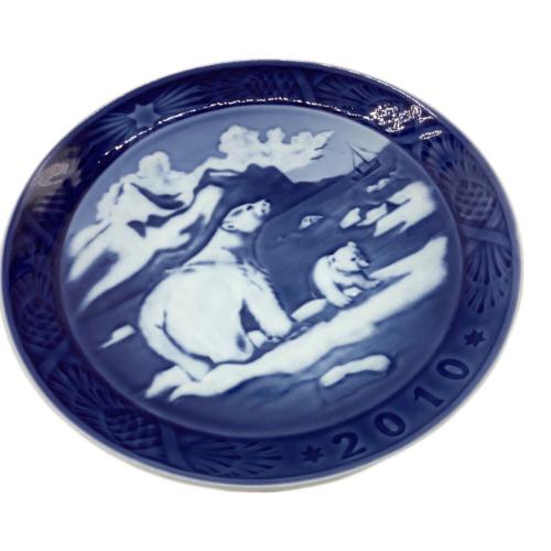 ROYAL COPENHAGEN (ロイヤル・コペンハーゲン) 洋食器 シロクマ イヤープレート 2010