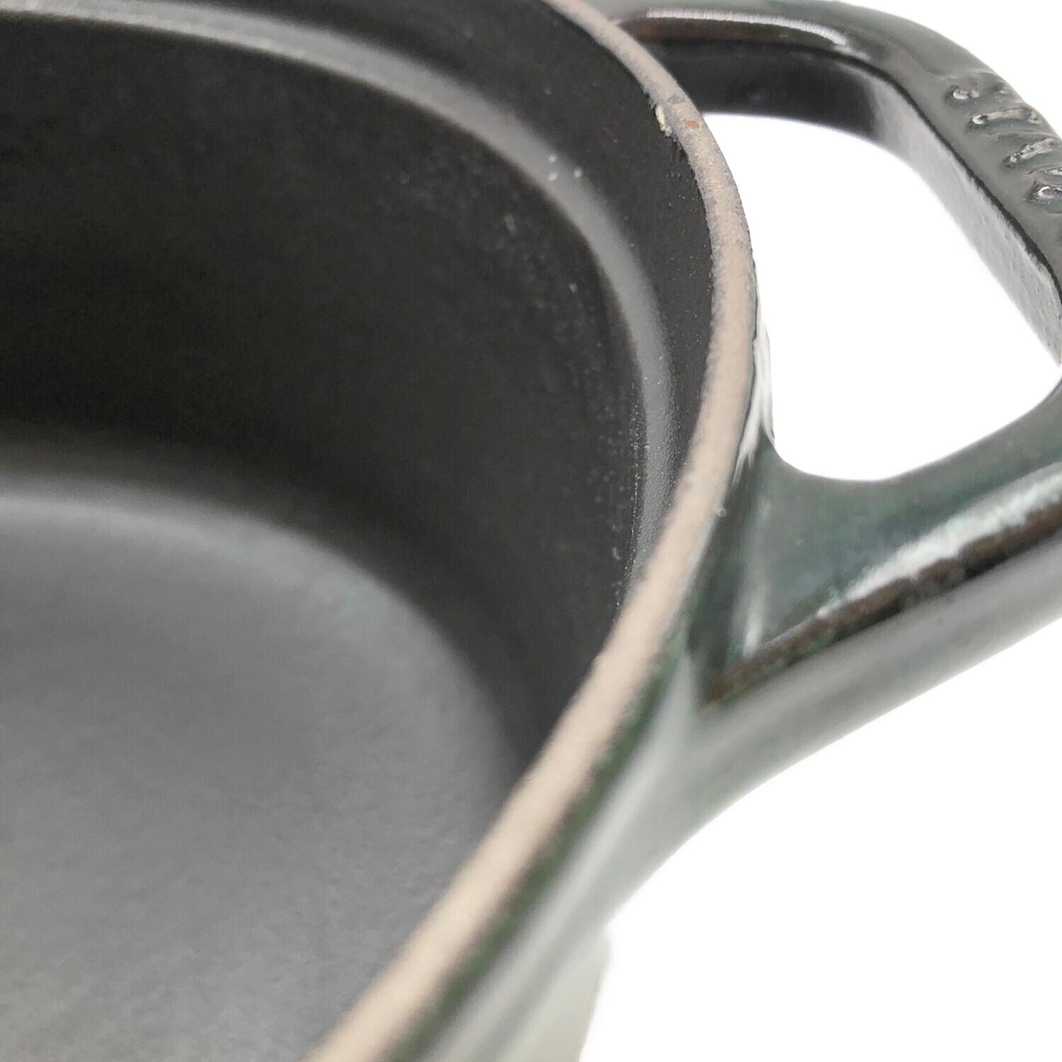 Staub (ストウブ) 両手鍋 29cm グリーン USED｜トレファクONLINE