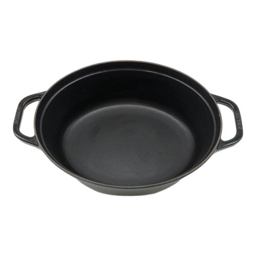 Staub (ストウブ) 両手鍋 29cm グリーン　USED