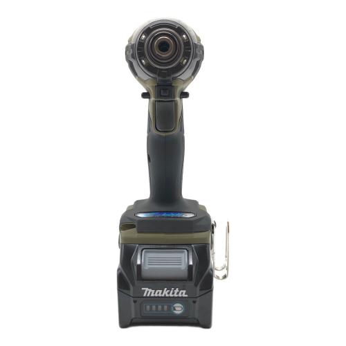 充電式インパクトドライバ(フルセット)オリーブ TD002GRDX0 純正バッテリー 79399