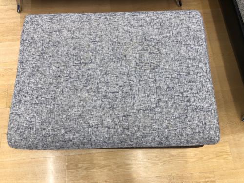 カウチソファー グレー 81 3人掛け ファブリック