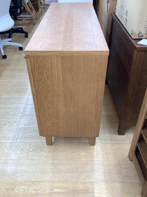 UNICO (ウニコ) キャビネット ナチュラル 2枚扉 3段引き出し KIRP