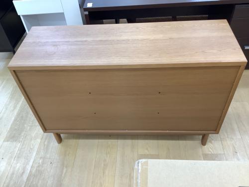 UNICO (ウニコ) キャビネット ナチュラル 2枚扉 3段引き出し KIRP