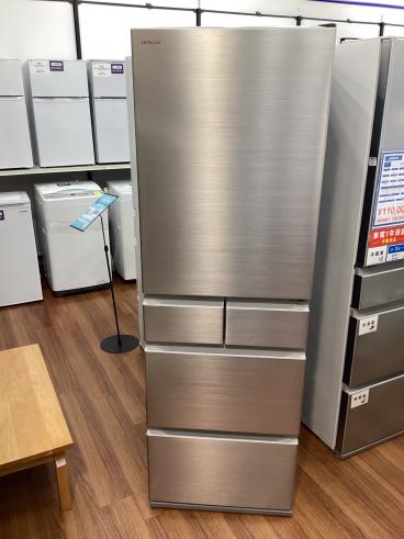 HITACHI (ヒタチ) 3ドア冷蔵庫 R-27NV 2020年製 265L 66L クリーニング