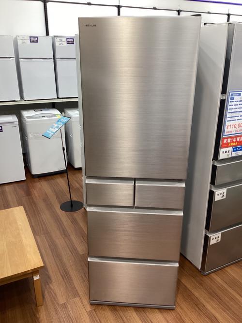 HITACHI (ヒタチ) 5ドア冷蔵庫 R-HS47V 2024年製 うるおい野菜室搭載 470L