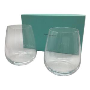 TIFFANY & Co. (ティファニー) TCOロゴグラスセット 箱有 2Pセット