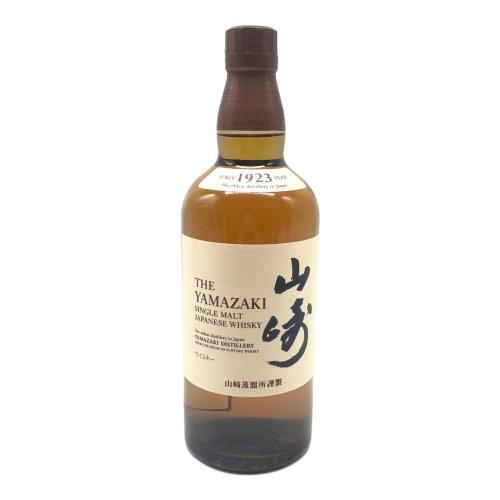 ジャパニーズウィスキー 山崎 シングルモルト 700ml 未開封品