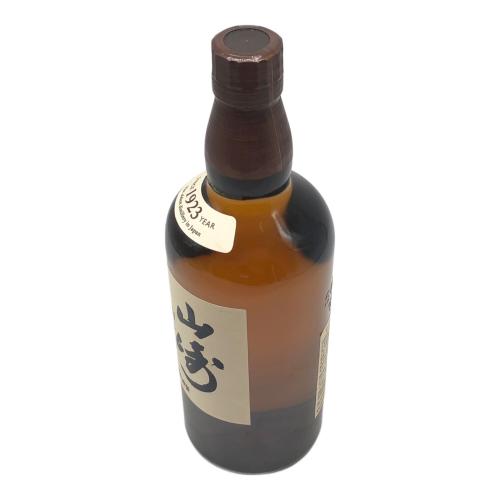 ジャパニーズウィスキー 山崎 シングルモルト 700ml 未開封品