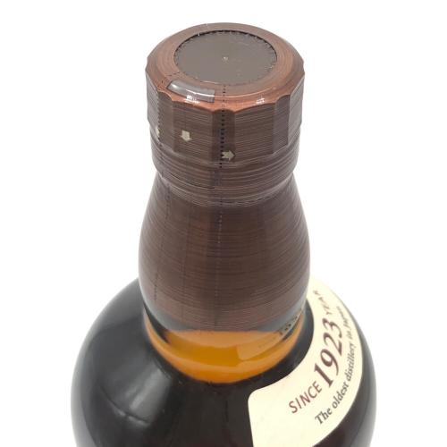 ジャパニーズウィスキー 山崎 シングルモルト 700ml 未開封品