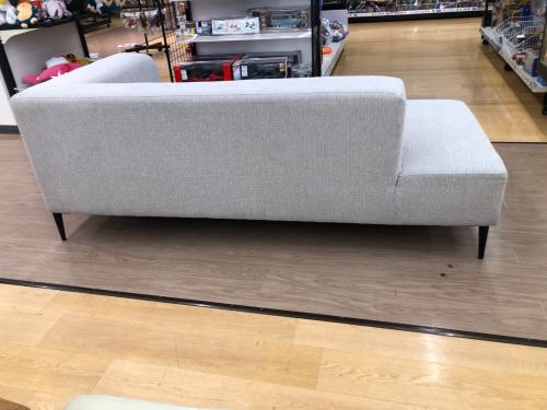 FUJIEI (藤栄) サイドソファ ライトグレー 3人掛け DANKE One ArmSofa