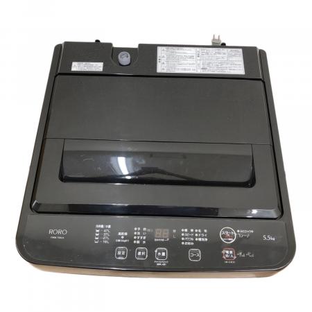 RORO (ロロ) 全自動洗濯機 キズ 5.5kg YWM-T55LK 2024年製 