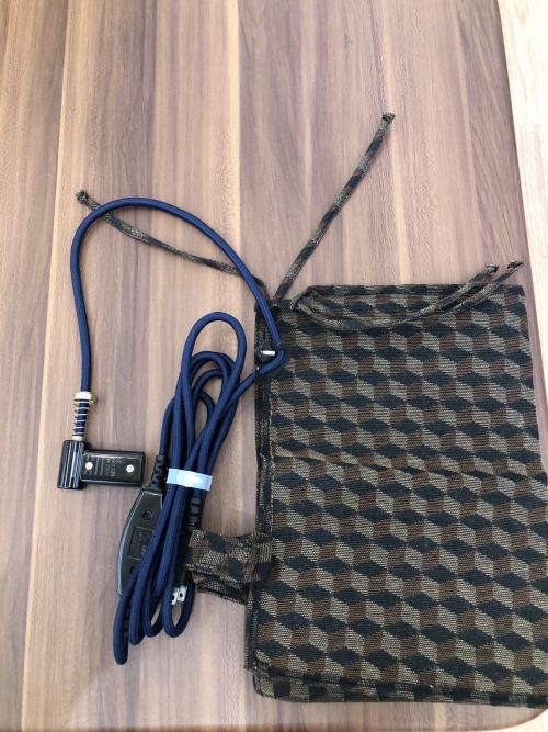 一人用こたつデスクセット ブラウン×グレー 石英菅ヒーター