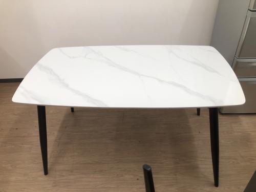 アーバン通商 (アーバンツウショウ) セラミックダイニング5点セット ホワイト×オレンジ 5点セット