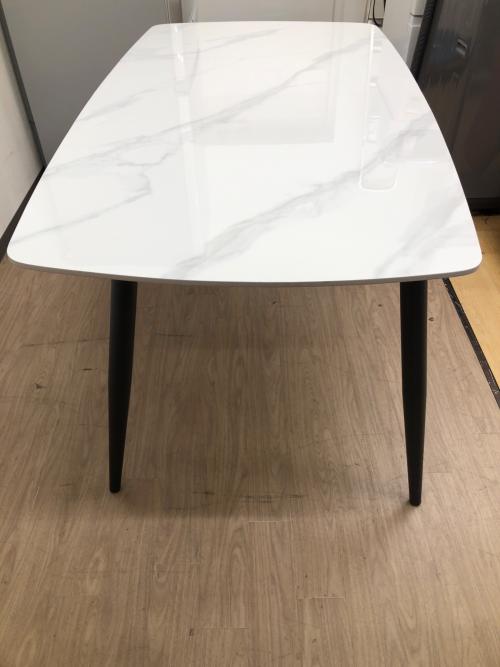 アーバン通商 (アーバンツウショウ) セラミックダイニング5点セット ホワイト×オレンジ 5点セット