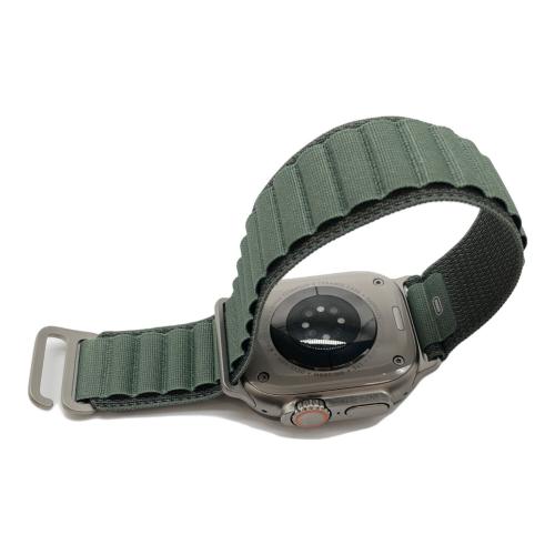 Apple (アップル) Apple Watch ULTRA A2684 GPS+Cellularモデル ケースサイズ:49㎜ 〇 バッテリー:Aランク(96%) 程度:Bランク KQK3PGD2FV