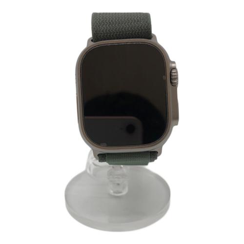 Apple (アップル) Apple Watch ULTRA A2684 GPS+Cellularモデル ケースサイズ:49㎜ 〇 バッテリー:Aランク(96%) 程度:Bランク KQK3PGD2FV