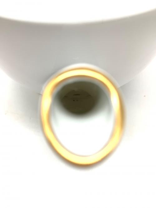 大倉陶園 (オオクラトウエン) ティーポット リムシェープ イニシャル入 ゴールドライン