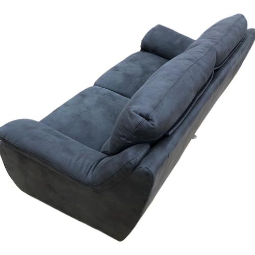 2.5人掛けソファー グレー 合皮