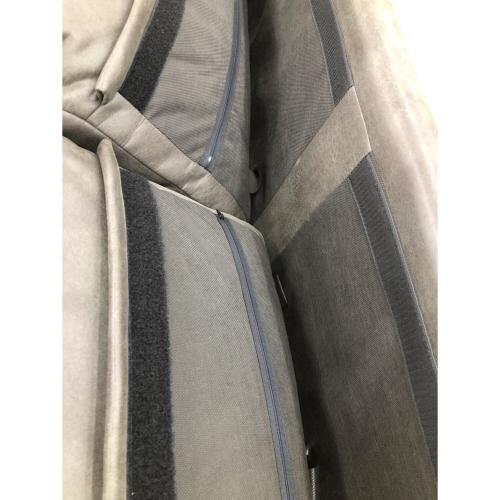 2.5人掛けソファー グレー 合皮