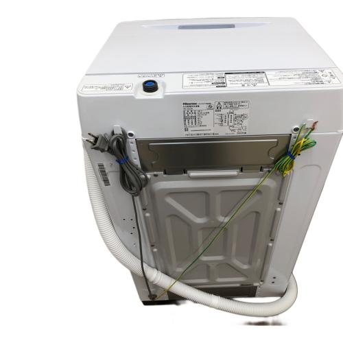 Hisense (ハイセンス) 全自動洗濯機 5.5kg HW-55E2W 2024年製 クリーニング済 50Hz／60Hz