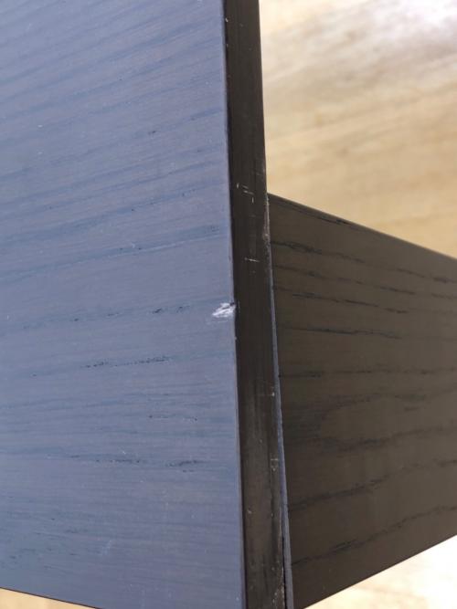 arflex (アルフレックス) ダイニング5点セット ブラウン×ブラック  チェア：NU SLIM テーブル：aurora