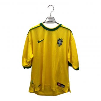 NIKE (ナイキ) 90sサッカーユニフォーム　ブラジル メンズ SIZE 不明 イエロー 古着