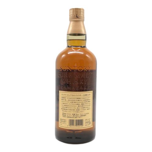 山崎 サントリーピュアモルトウィスキー 750ml 12年 未開封