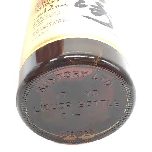山崎 サントリーピュアモルトウィスキー 750ml 12年 未開封