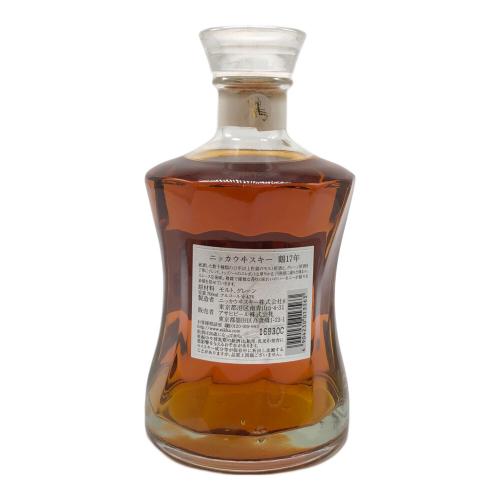 ニッカ ジャパニーズウィスキー 鶴 17年 700ml 未開封