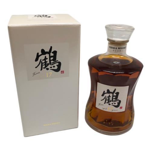 ニッカ ジャパニーズウィスキー 鶴 17年 700ml 未開封