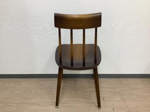 飛騨産業 (ヒダサンギョウ) ダイニングチェアー ブラウン タグ付 A VZ213N TUGUMI チェア