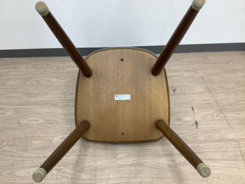 飛騨産業 (ヒダサンギョウ) ダイニングチェアー ブラウン タグ付 B VZ213N TSUGUMI チェア