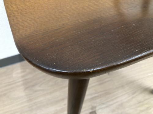 飛騨産業 (ヒダサンギョウ) ダイニングチェアー ブラウン タグ付 D VZ213N TSUGUMI チェア