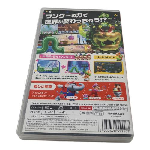 Nintendo Switch用ソフト スーパーマリオブラザーズ・ワンダー CERO A (全年齢対象)