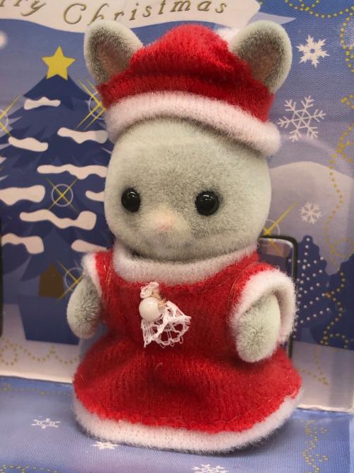 シルバニアファミリー 赤ちゃんペアセット(サンタ)