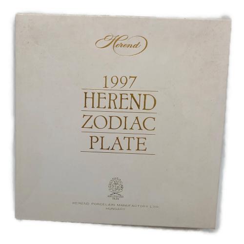 Herend (ヘレンド) イヤープレート 1997年 丑 ゾディアックイヤープレート