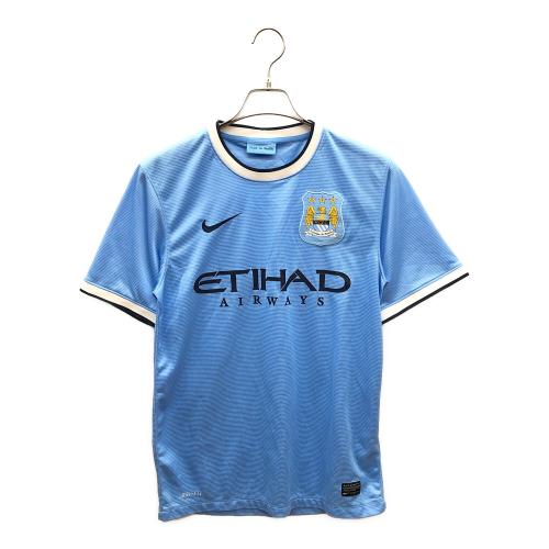 サッカーユニフォーム マンチェスター・シティ 2014年モデル/ETIHAD AIRWAYS メンズ SIZE S スカイブルー