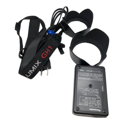 Panasonic (パナソニック) ミラーレス一眼カメラ レンズキット DMC-GH1 1398万画素(総画素) フォーサーズ 4/3型 LiveMOS 専用電池 SDHCカード対応 標準：ISO100～3200 FS9FC002768